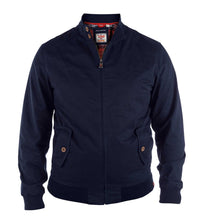 Load image into Gallery viewer, D555 navy Harrington jacket
