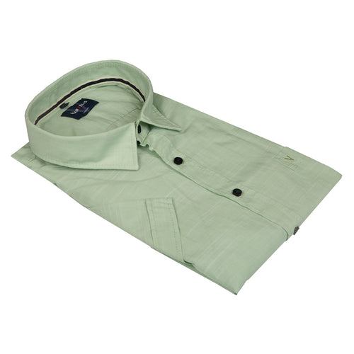 Marvelis green short sleeve shirt
