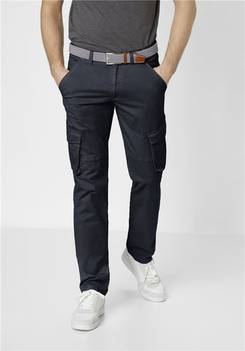 Repoint navy combat jeans
