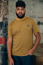 Load image into Gallery viewer, North 56.4 yarn dyed gold t-shirt
