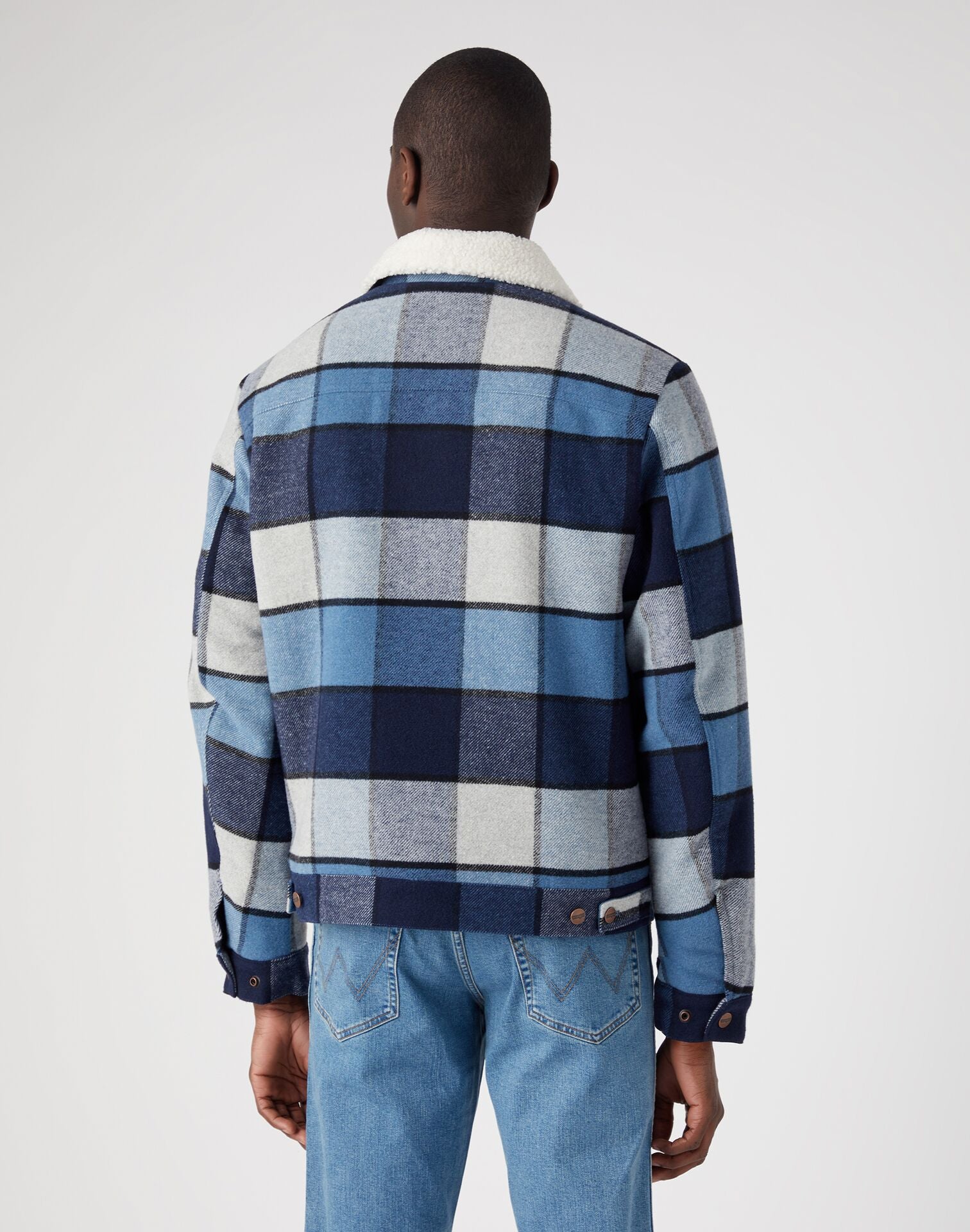 Wrangler trucker jacket mens discount