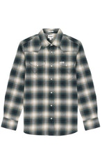 Load image into Gallery viewer, Wrangler green check shirt
