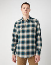 Load image into Gallery viewer, Wrangler green check shirt
