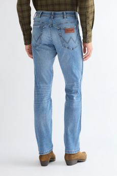 light blue Wrangler Texas jeans