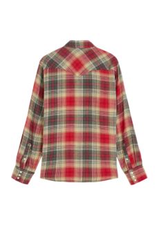 Wrangler red check shirt