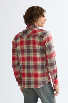 Wrangler red check shirt