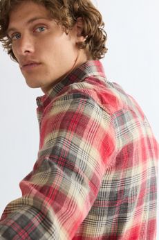 Wrangler red check shirt