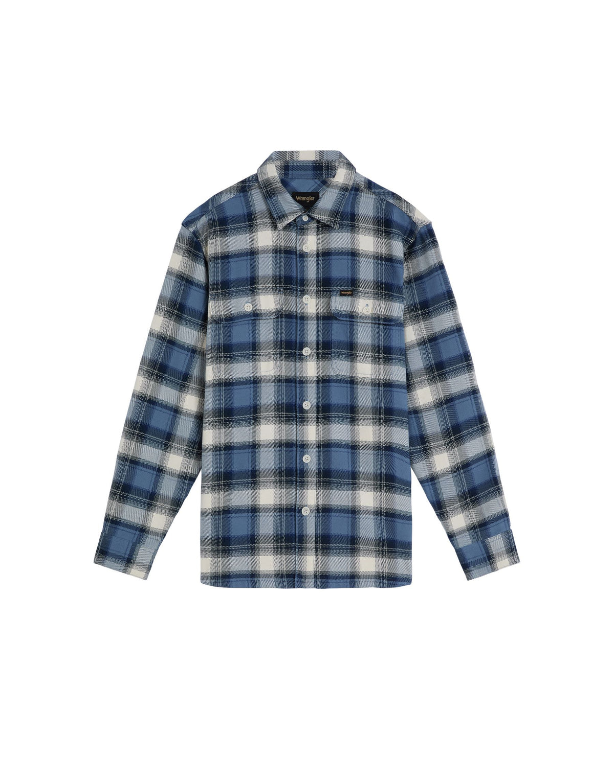 Wrangler blue check shirt