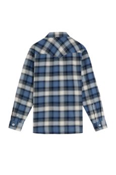 Wrangler blue check shirt