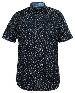 D555 dark navy short sleeve shirt