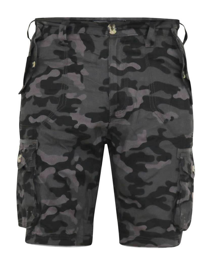 D555 military style cargo shorts