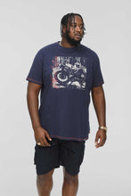 Load image into Gallery viewer, D555 navy t-shirt
