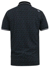 Load image into Gallery viewer, d555 black pique polo
