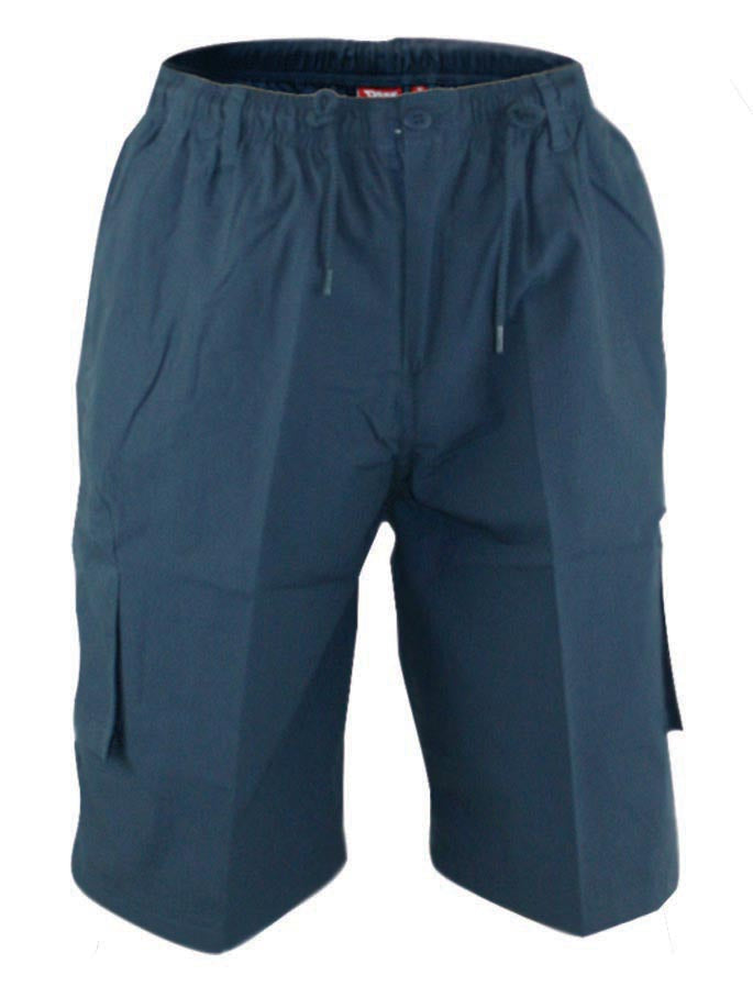 D555 navy cargo shorts