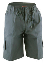 Load image into Gallery viewer, D555 grey cargo shorts
