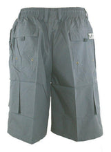 Load image into Gallery viewer, D555 grey cargo shorts
