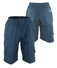 Load image into Gallery viewer, D555 navy cargo shorts
