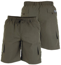 Load image into Gallery viewer, D555 green cargo shorts

