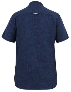 D555 dark blue short sleeve shirt