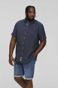 D555 dark blue short sleeve shirt