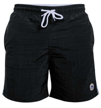 Load image into Gallery viewer, D555 black swim shorts
