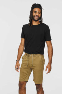 D555 khaki green shorts