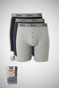 d555 3 pack cotton boxer shorts