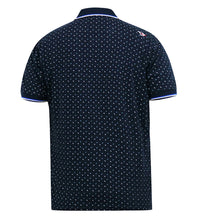 Load image into Gallery viewer, D555 navy pique polo
