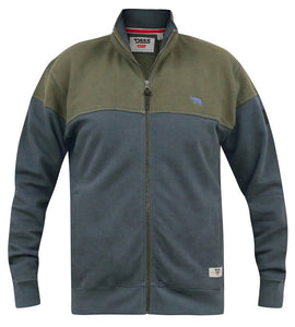 D555 blue sweatjacket