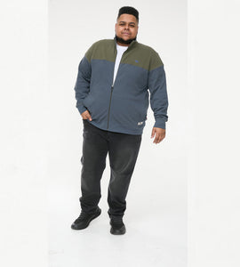 D555 zip cardigan sweatshirt