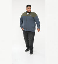 Load image into Gallery viewer, D555 blue sweatjacket
