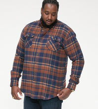 Load image into Gallery viewer, D555 brown check shirt
