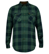 Load image into Gallery viewer, D555 green check shirt
