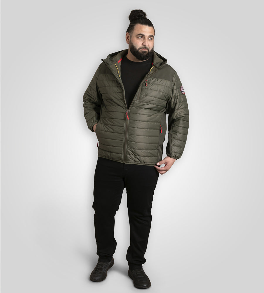 D555 green casual jacket