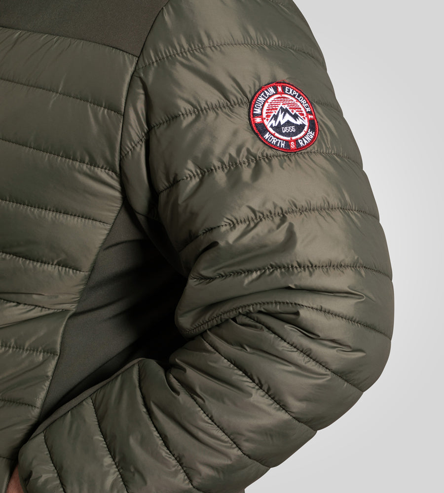 D555 green casual jacket