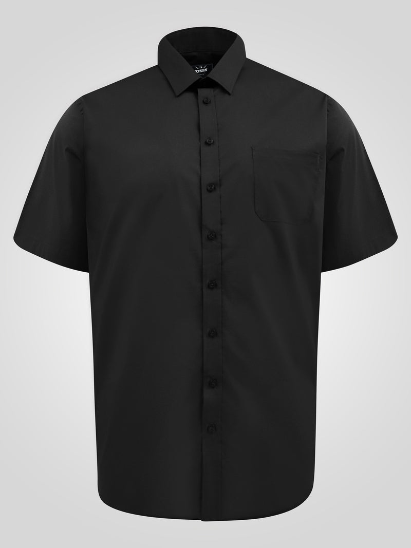 D555 black short sleeve shirt