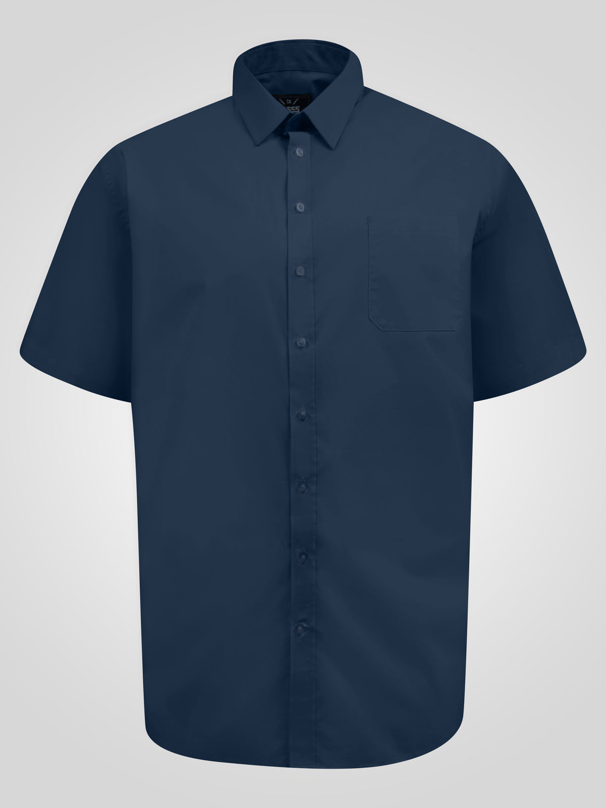 D555 navy short sleeve shirt