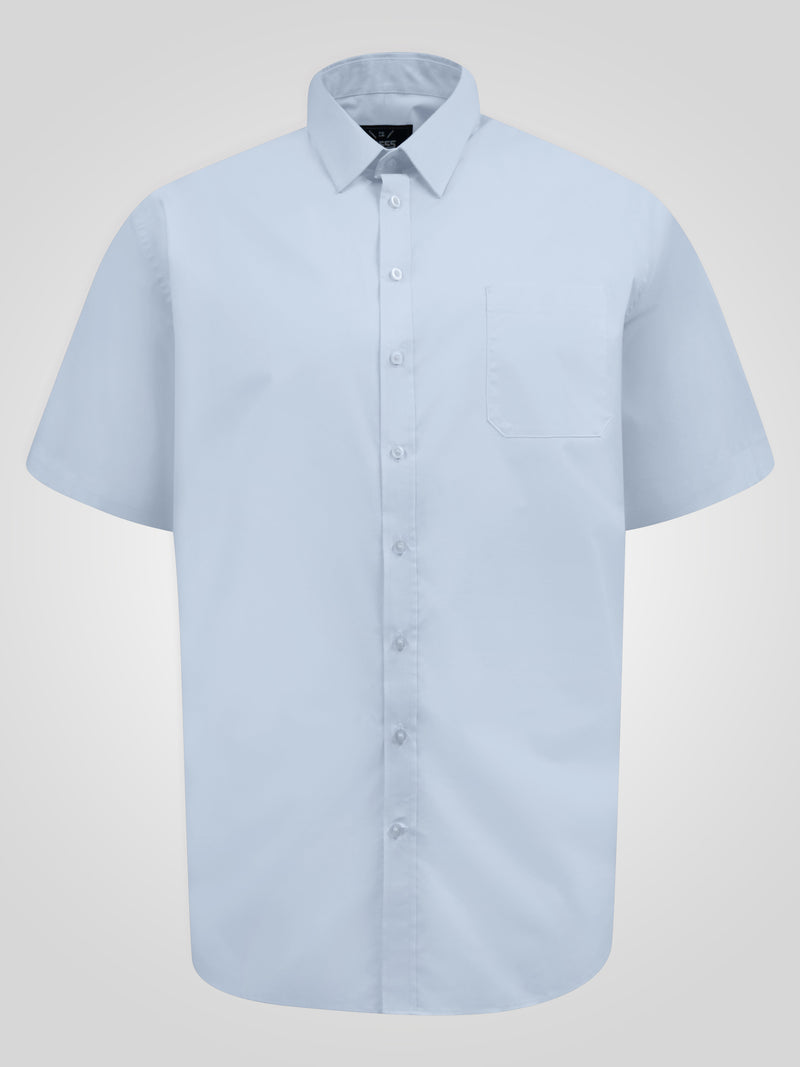 D555 light blue short sleeve shirt