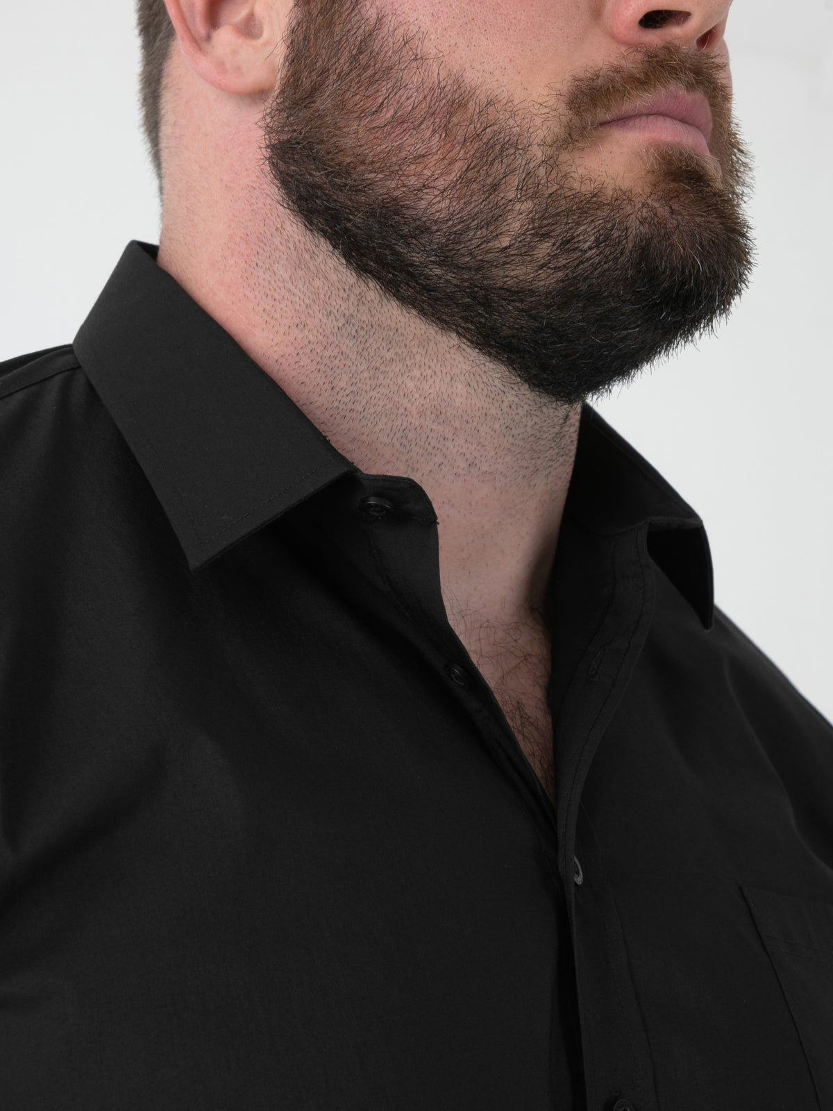D555 black short sleeve shirt