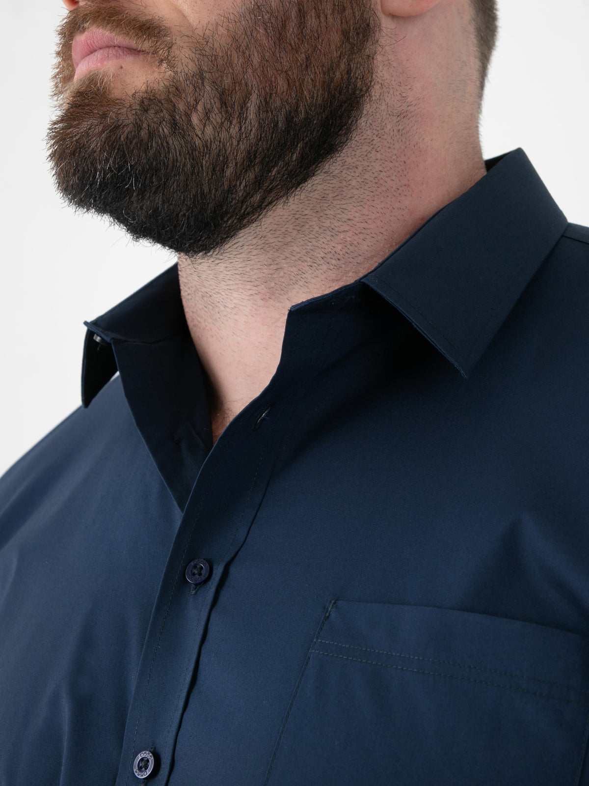 D555 navy short sleeve shirt
