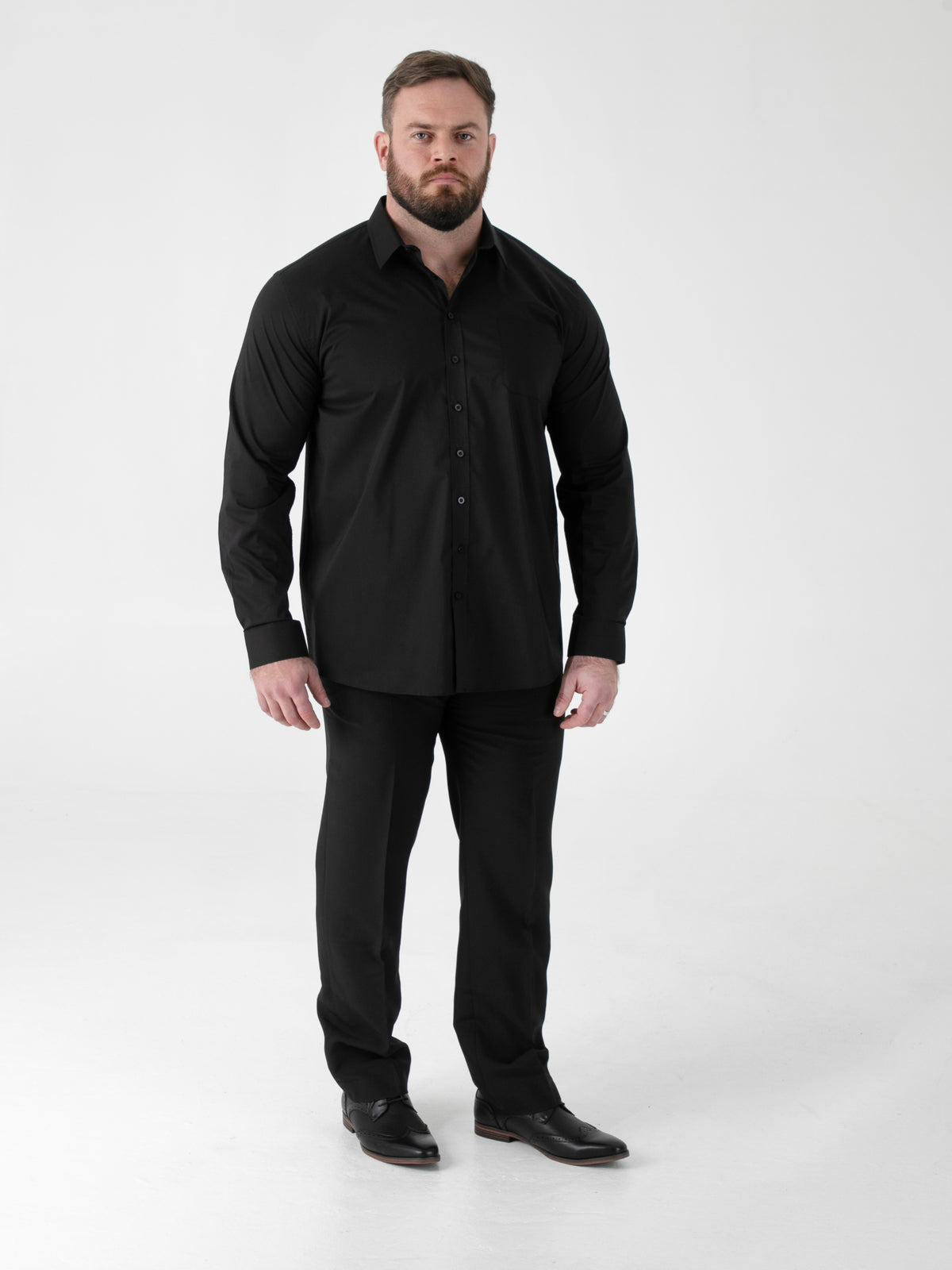 D555 black long sleeve shirt