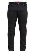 Load image into Gallery viewer, D555 black stretch denim jeans
