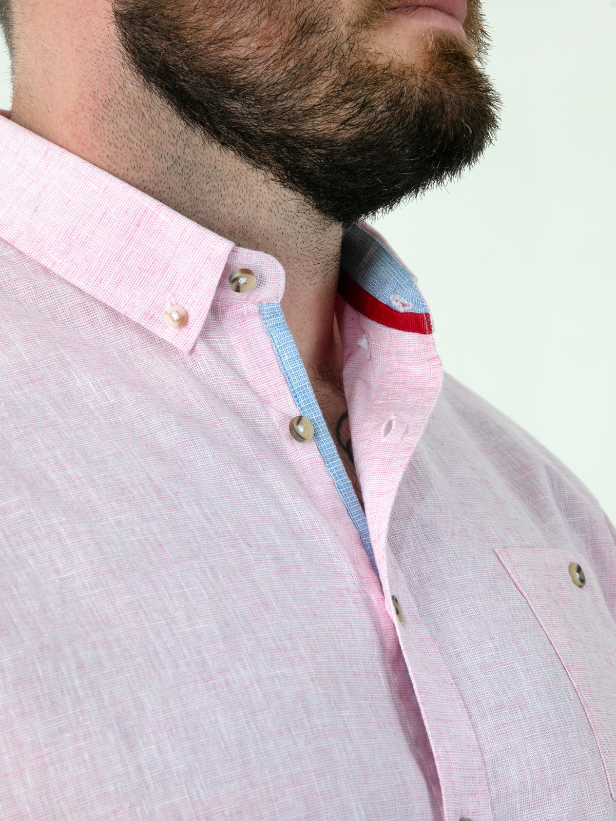 D555 pink short sleeve shirt