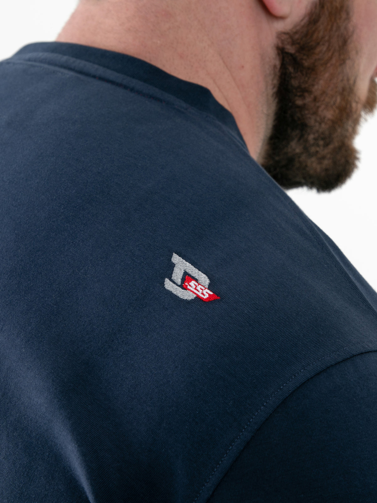 D555 navy biker t-shirt