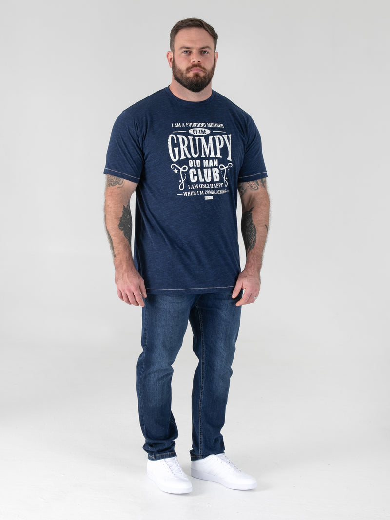 D555 navy t-shirt