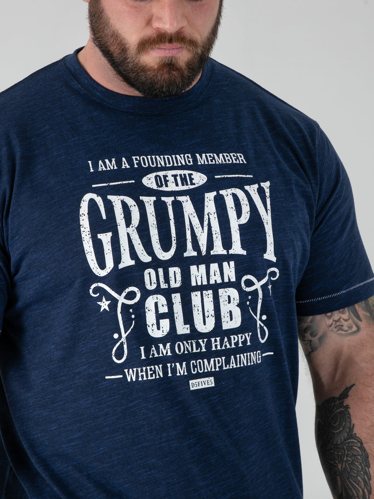 D555 navy t-shirt