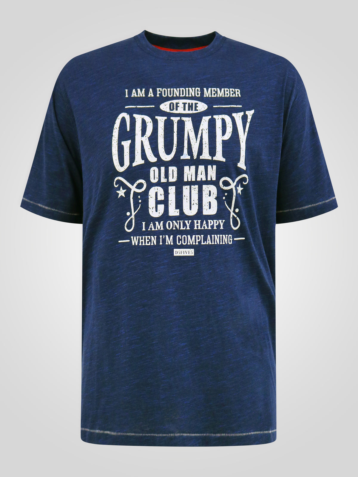 D555 navy t-shirt