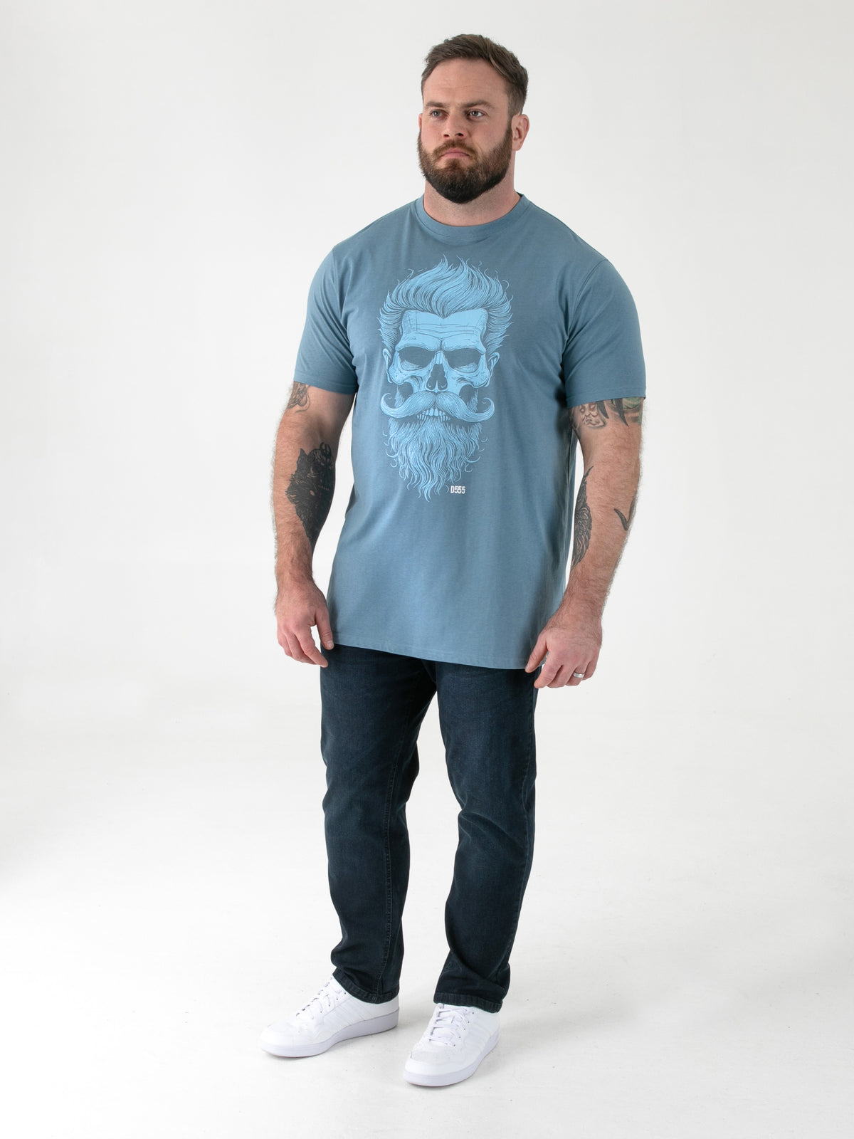 D555 blue t-shirt
