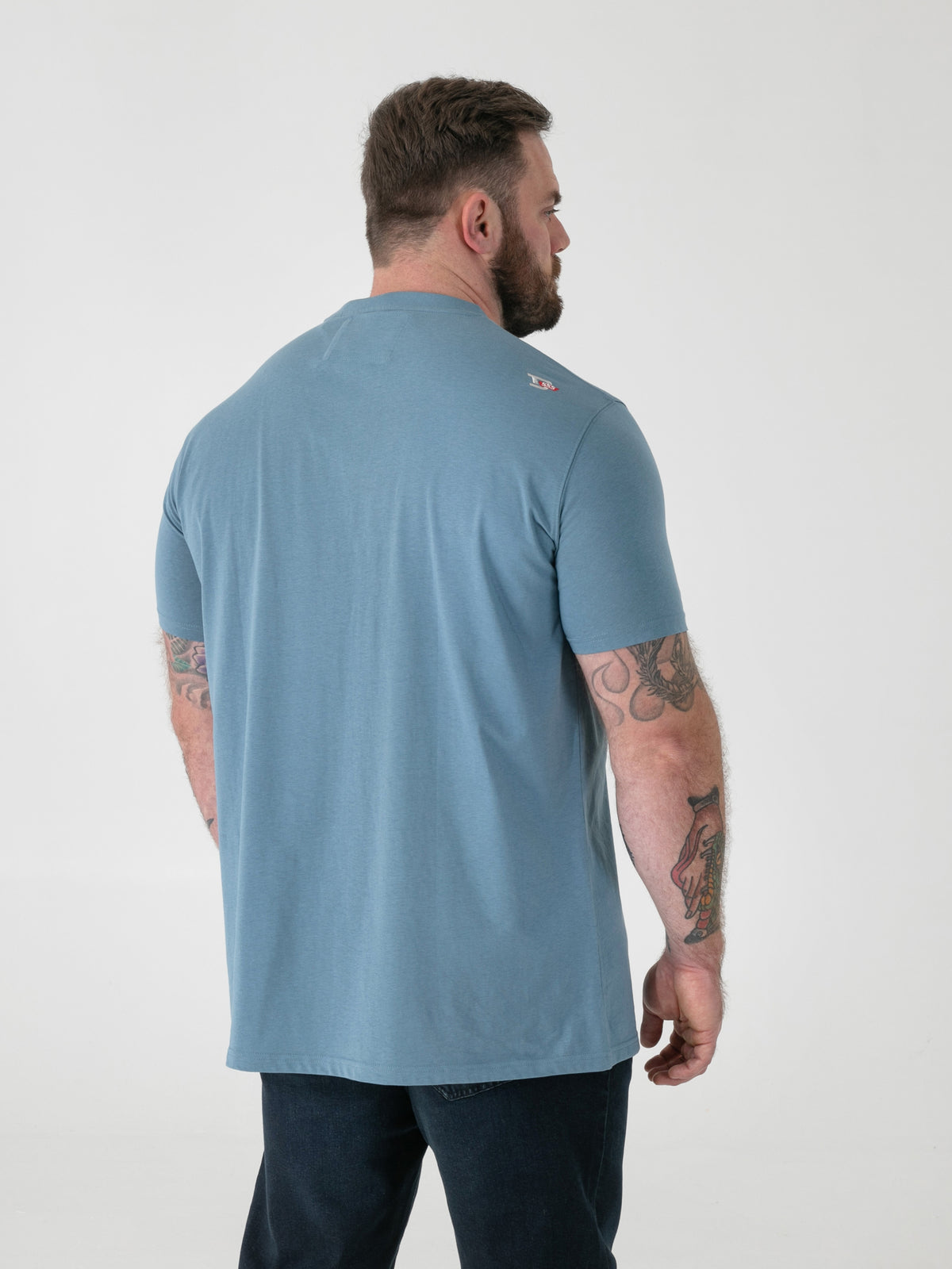 D555 blue t-shirt