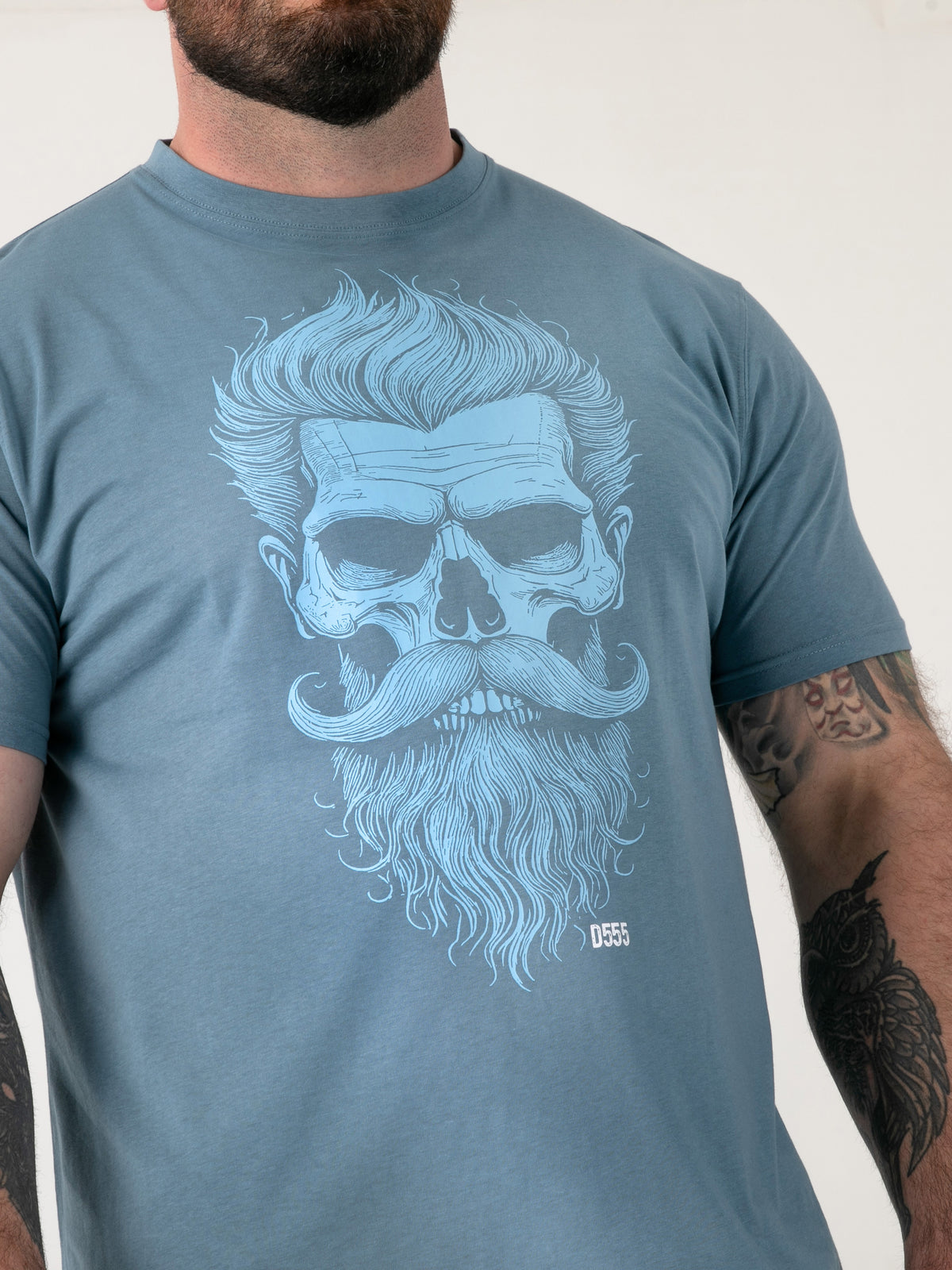 D555 blue t-shirt